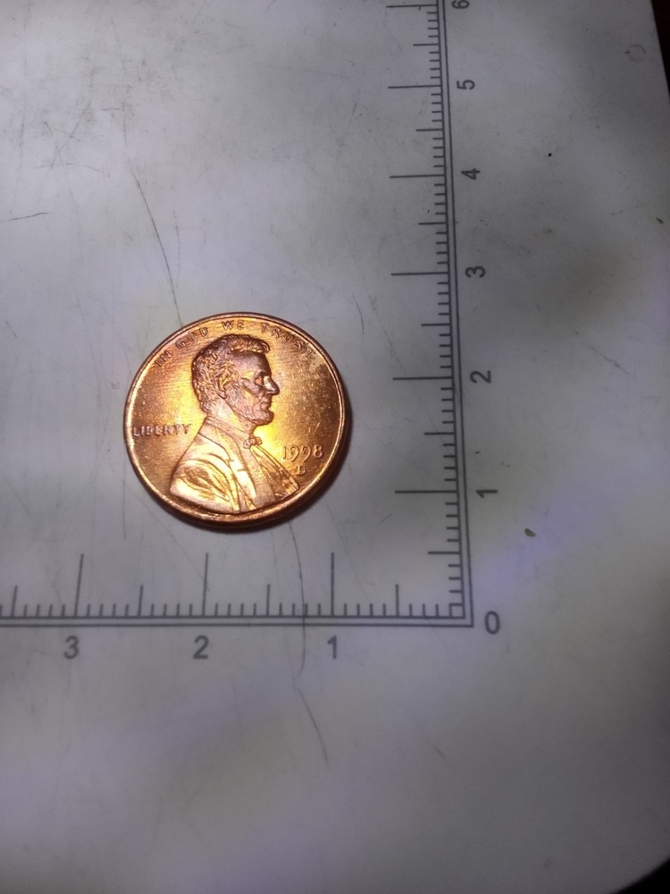 1998 d penny error