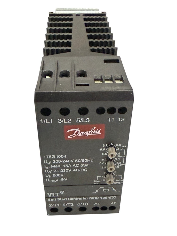 DANFOSS 175G4004 SOFT STARTER CONTROLLER MCD 100-007