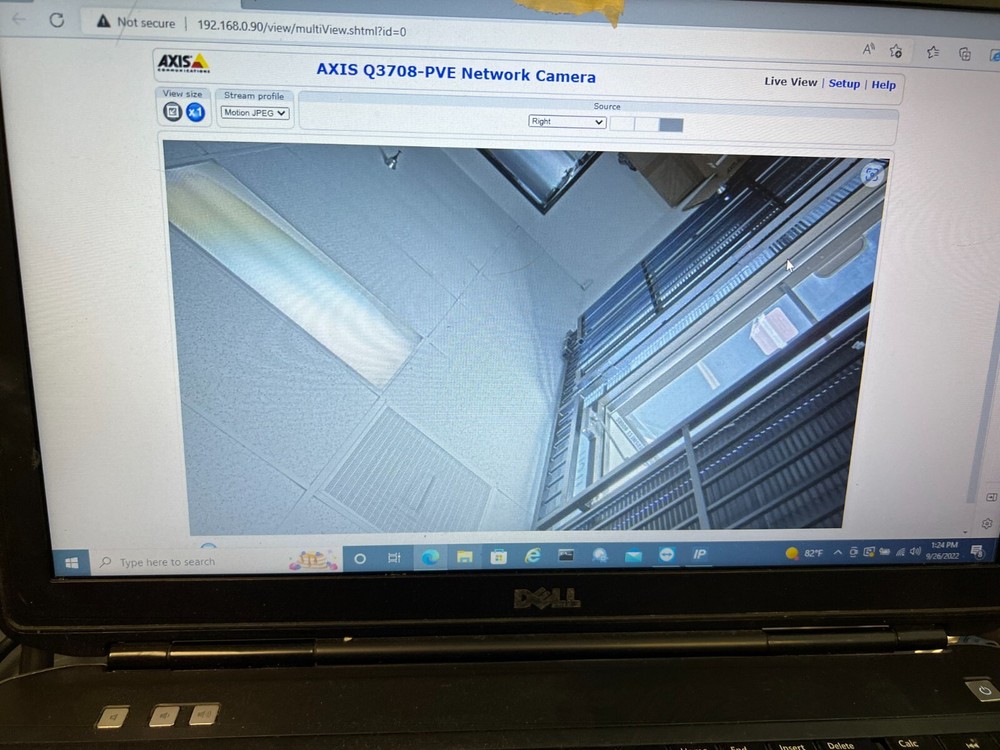 AXIS Panoramic Q3708-PVE 3-Sensor Indoor / Outdoor Network Camera