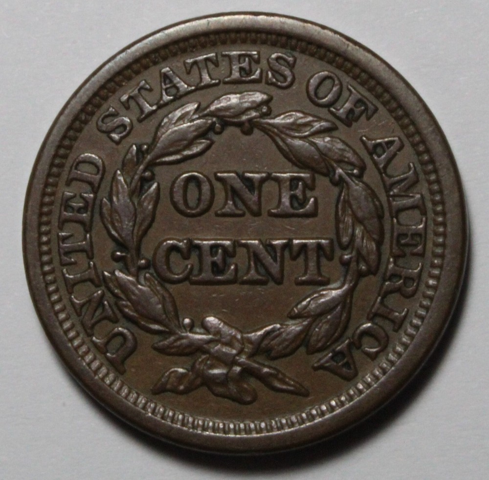 1846 Large Cent N-4 M1037