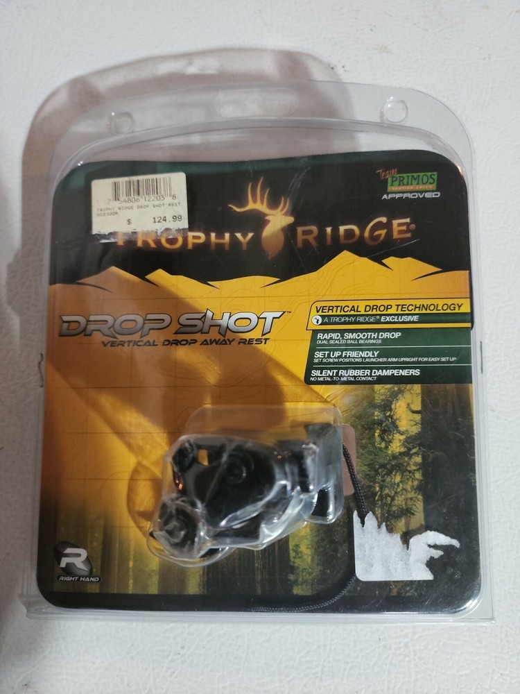 TROPHY RIDGE DROP SHOT ARROW REST R/H