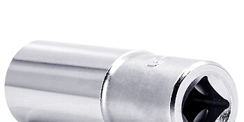 Genius Tools 1/2" Dr. 1" Deep Hand Socket (12-Point) - 477832