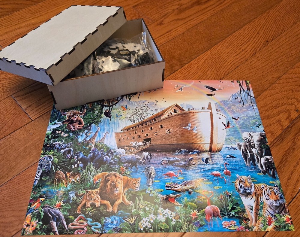 Noah's Ark Wood Puzzle all ages