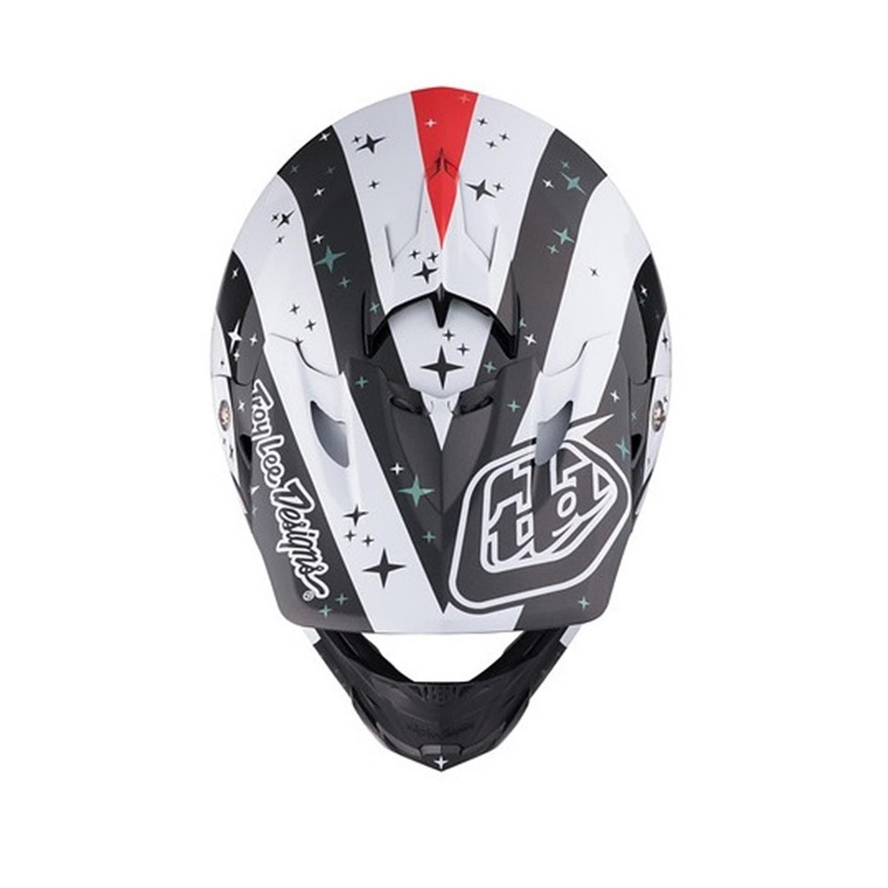 Troy Lee Designs SE3 Helmet Visor (CM), Phantom, White