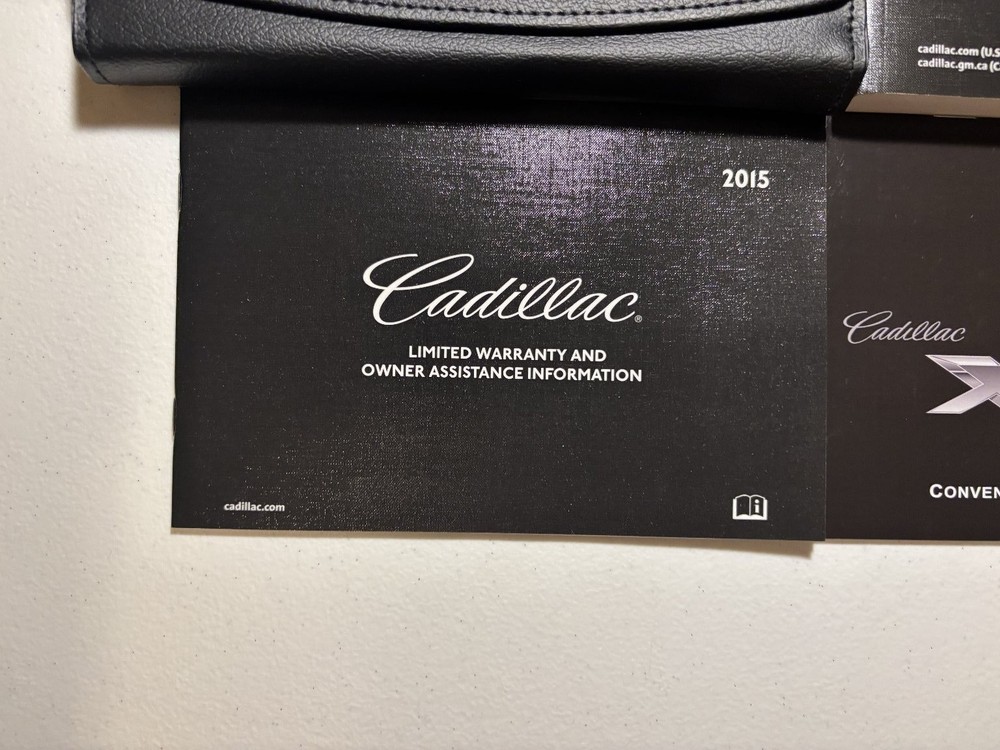 2015 Cadillac XTS Owner Manual Set