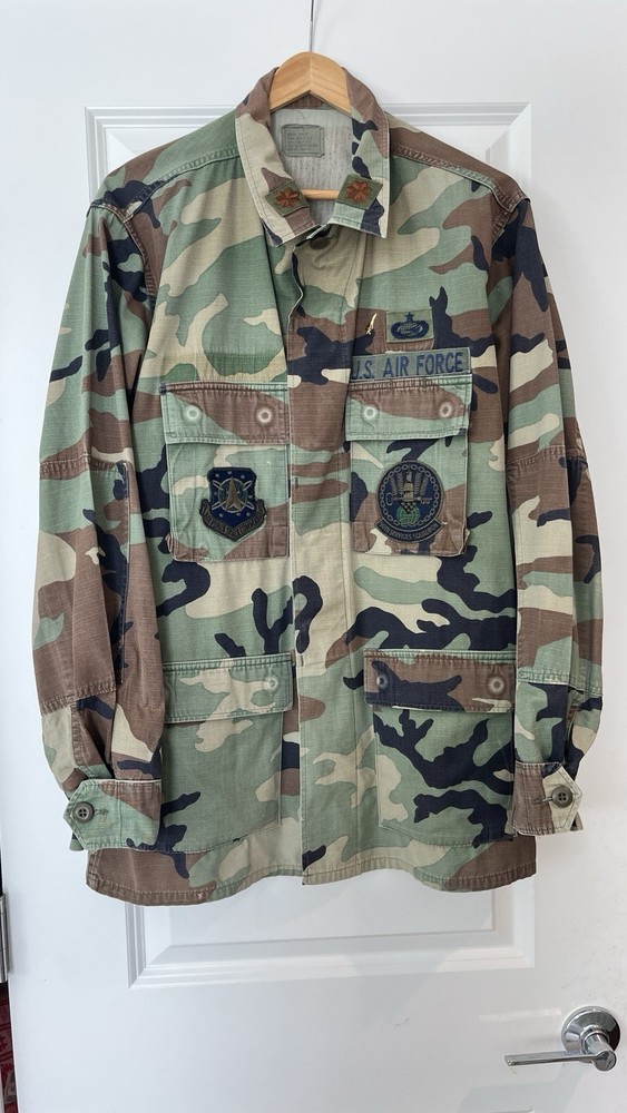 United States Air Force Space Command Camouflage Jacket Regular Medium