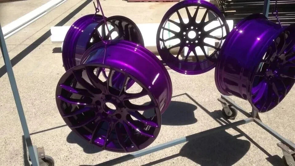 Purple Anodized Coating Spray Can Brake Engine Custom Caliper Paint High Temp