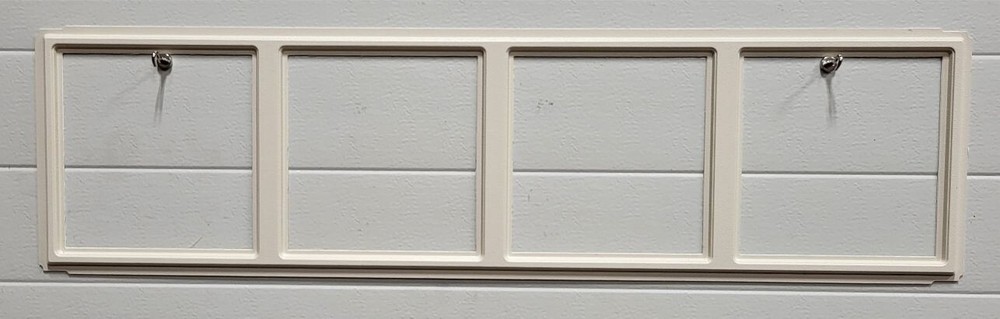 CLOPAY Garage Doors MADISON 611 ALMOND Replacement Window Inserts/LONG Panel
