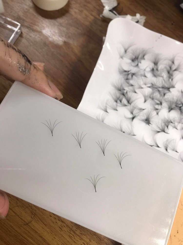 Handmade Eyelash Extensions 5-7D C Curl