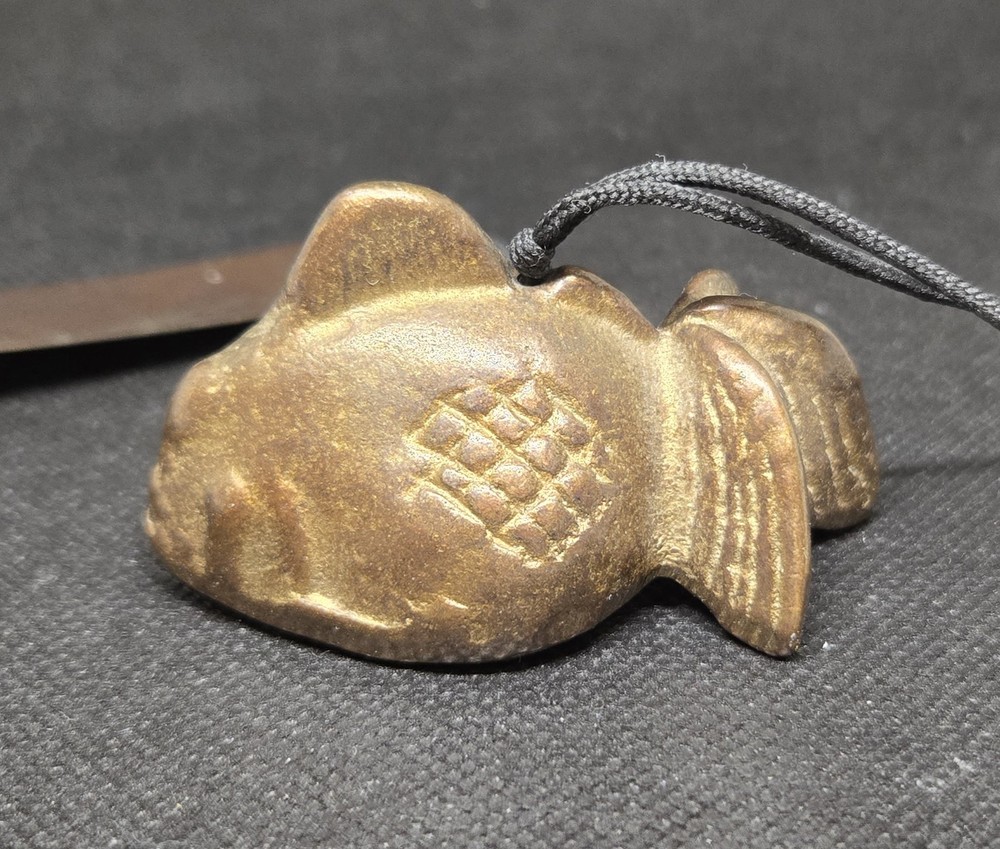 Vintage Brass Fish Wind Chime