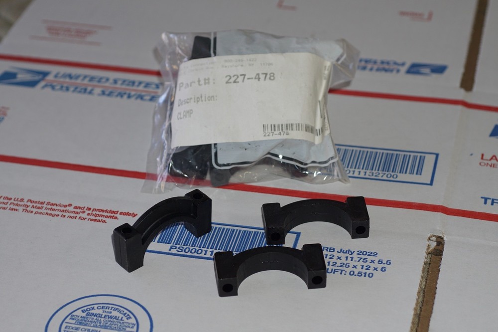 Didde Web Press "Clamp" #227-478 (Quad-Flow & Tri-Flow) 12 Pieces...