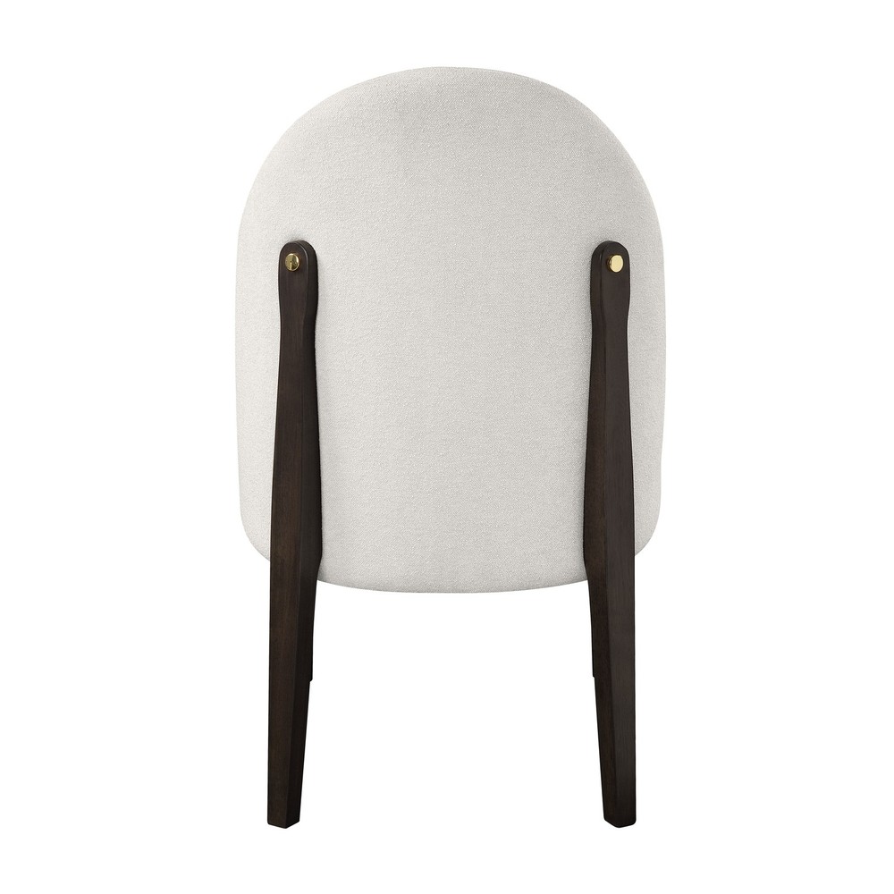 Clayten Beige Fabric Side Chair