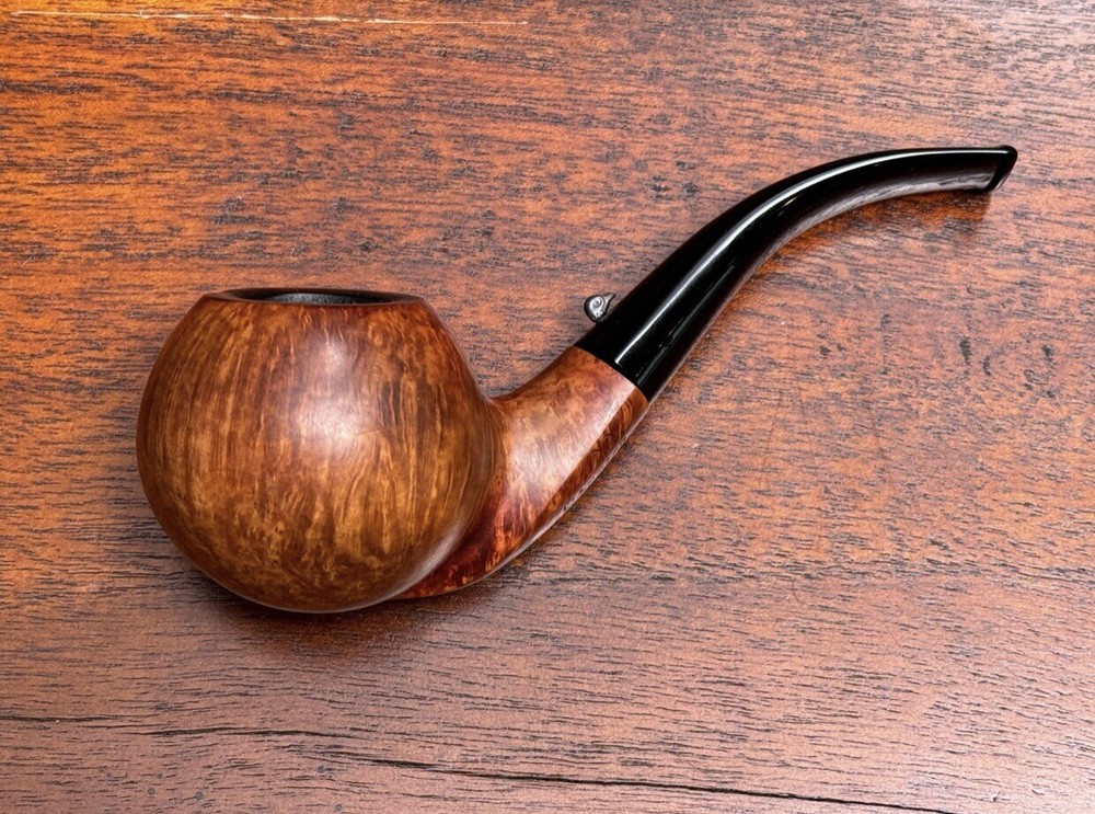 L'Anatra Handmade Italian 2 Egg Tobacco Pipe