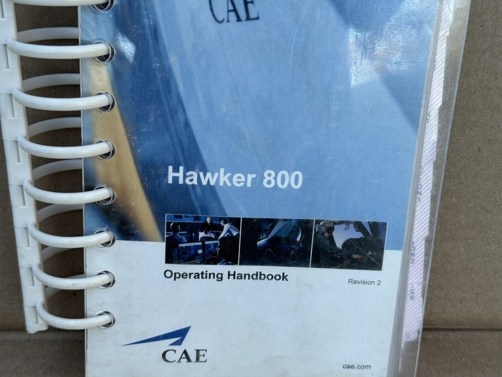 CAE Hawker 800 Operating Handbook