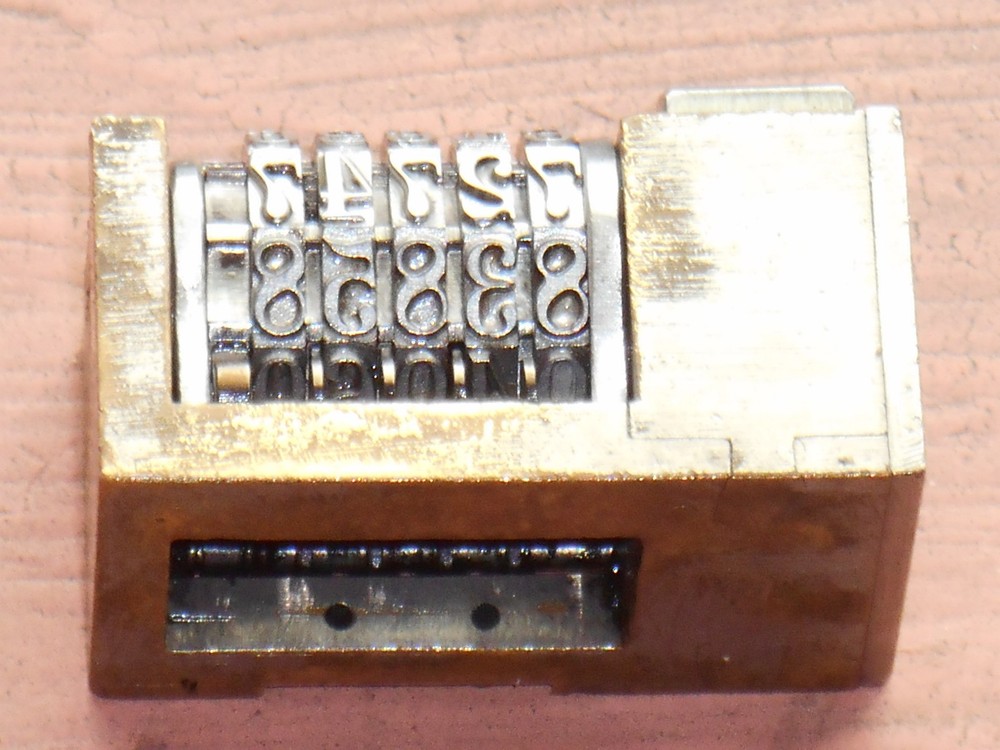 Letterpress Numbering Machine (WMA / FORCE)
