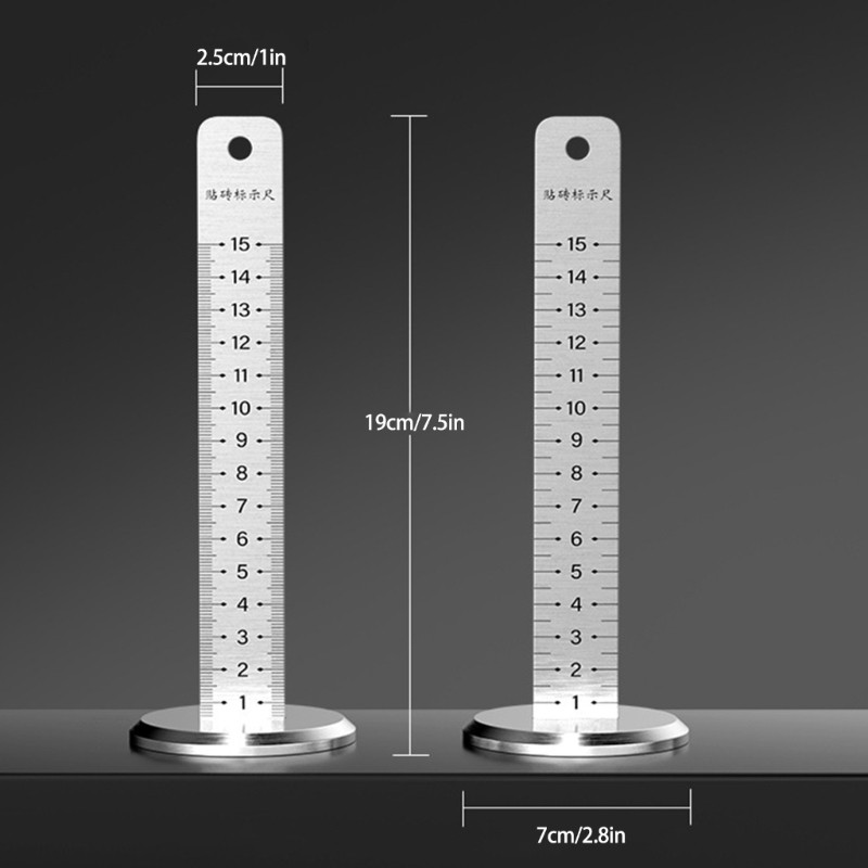 Leveling Equal Height Ruler Leveling Special Ruler Wall Lay Horizontals Scale