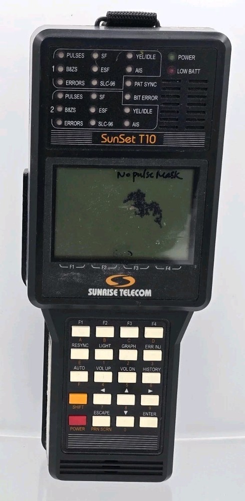 Sunrise Telecom Sunset T10 - Powers On - Untested Otherwise