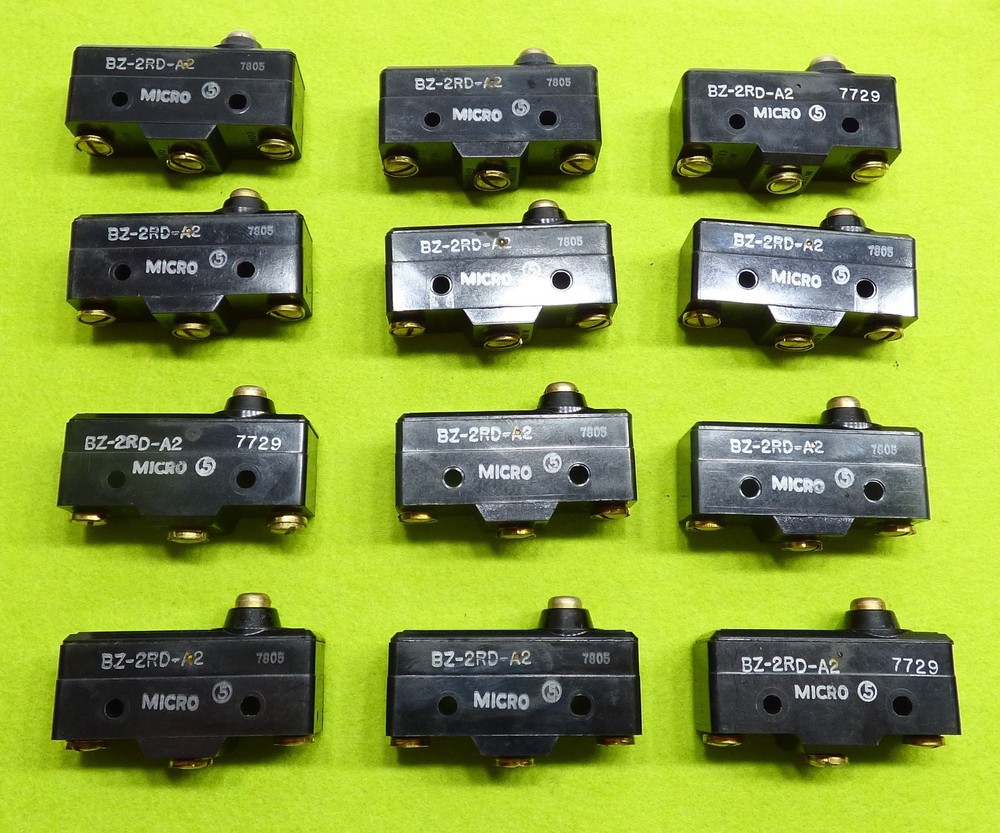 12 Honeywell bz-2rd-a2 micro switch lot microswitch