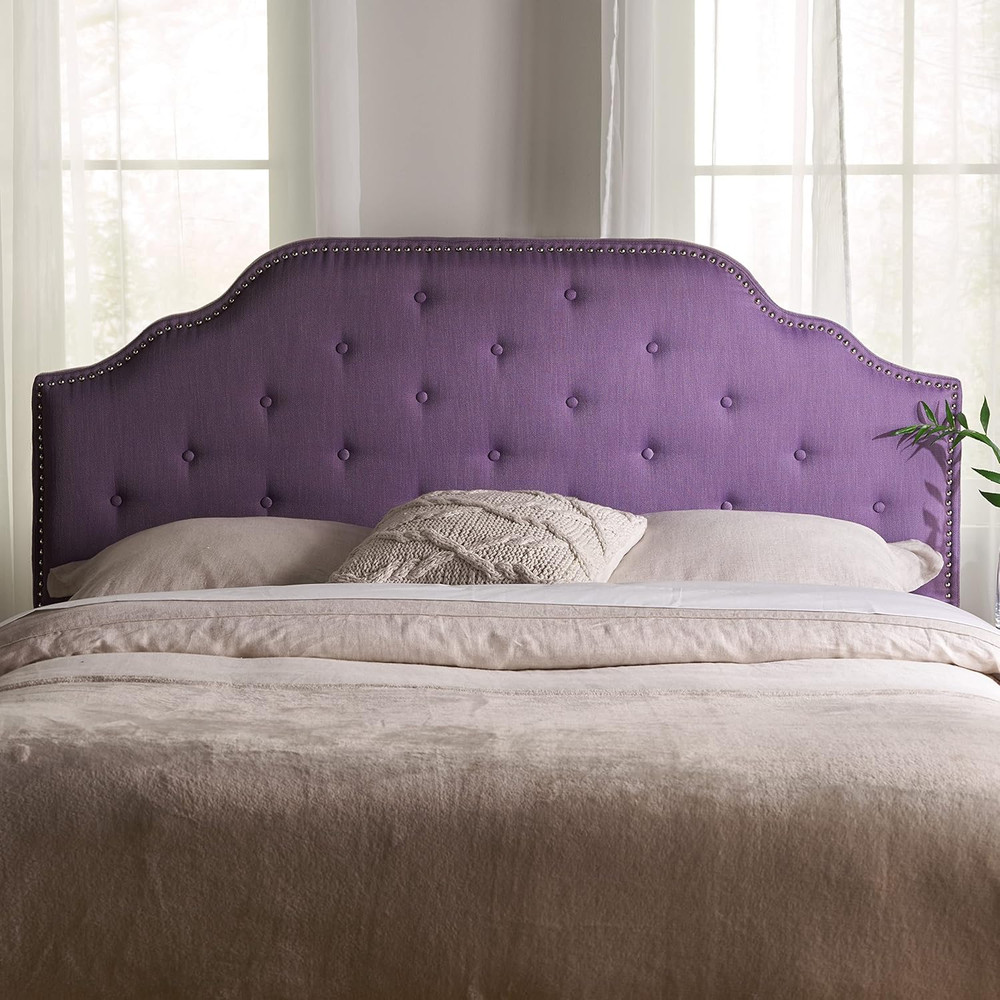 Christopher Knight Home Silas Headboard - Fully Upholstered, Queen / Full, Light