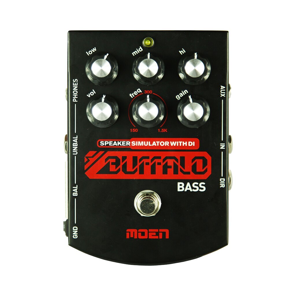 BASS Balanced & Unbalanced Speaker Simulator with DI Effects Low/ Mid/ High