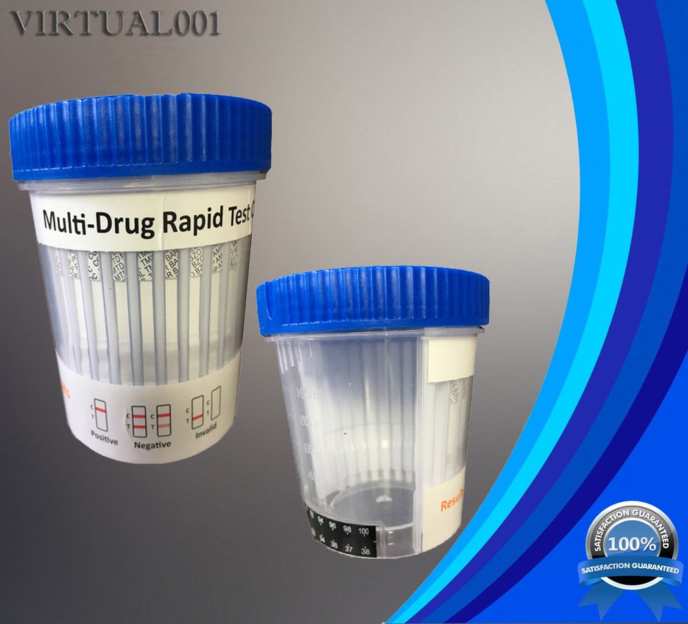 (500 Pack) 16 Panel Multi-Drug Test Cup Testing Cup