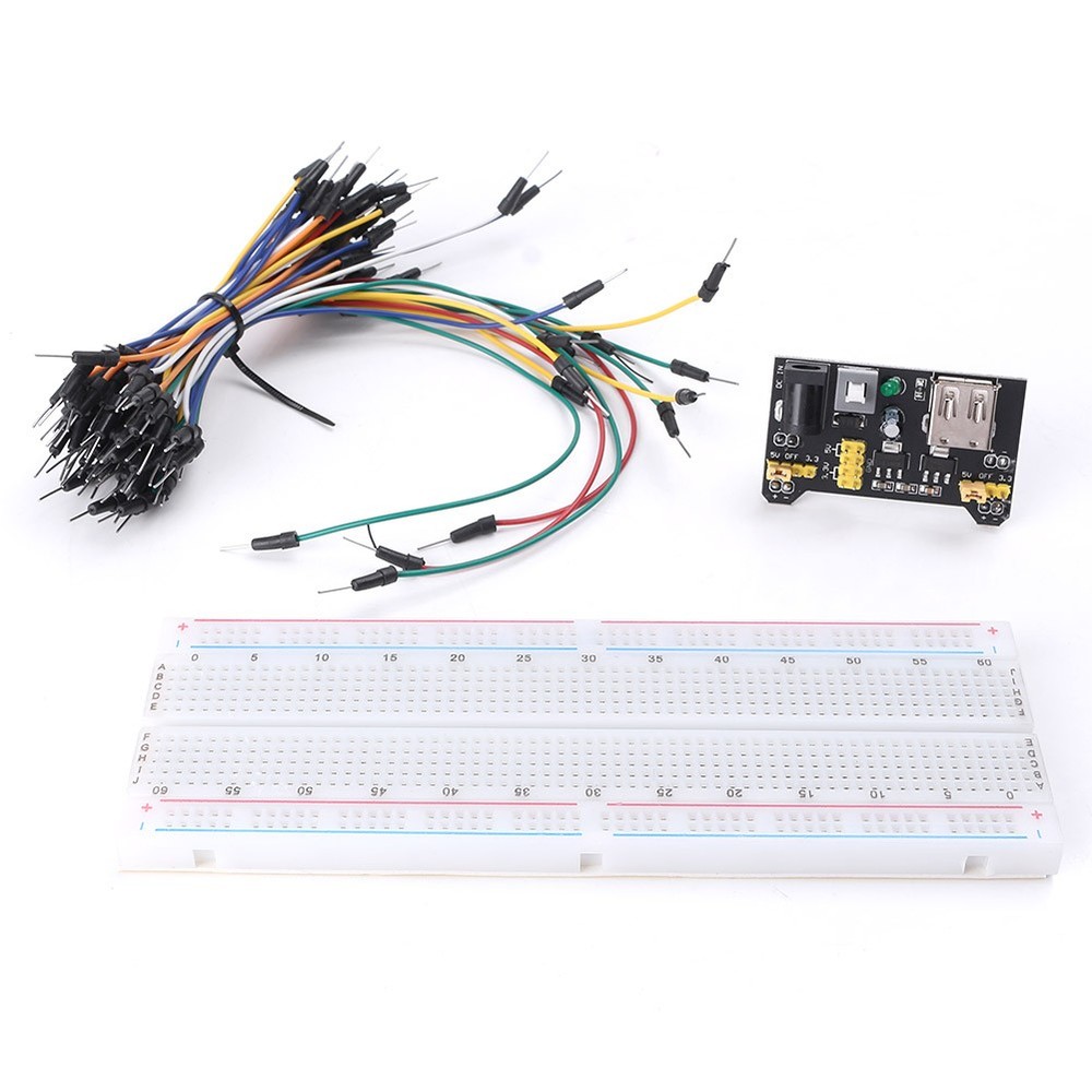 MB-102 Breadboard 830 Points Solderless PCB Bread Board Test Develop DIY Tools
