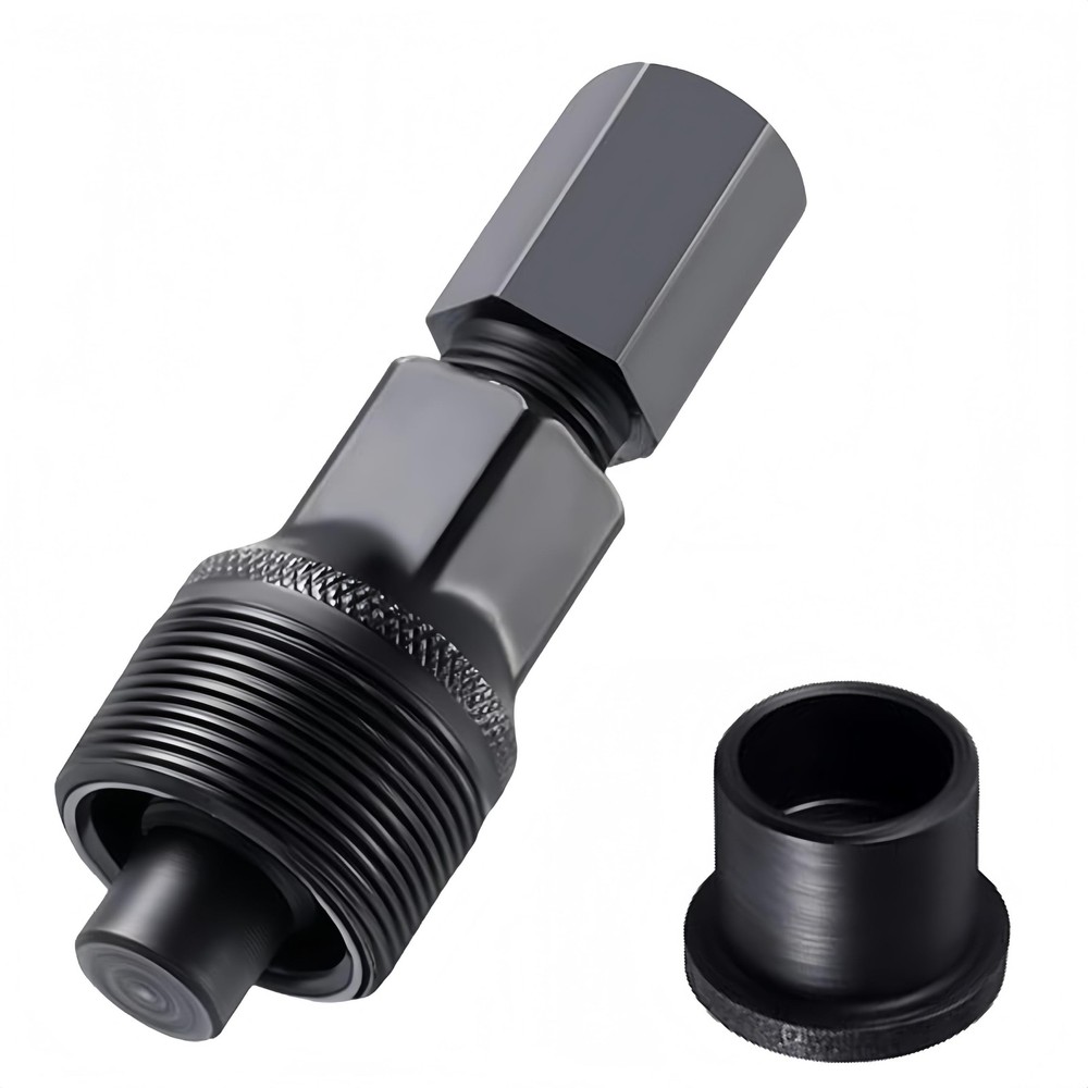 Durable Bicycle Crank Remover Tool Compact Puller Maintenance Accessory Black