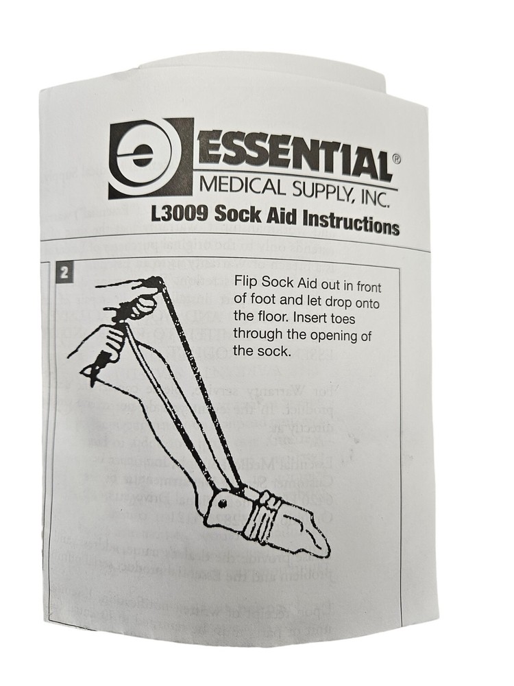Sock Aid by Essential Medical Supply avoid bending