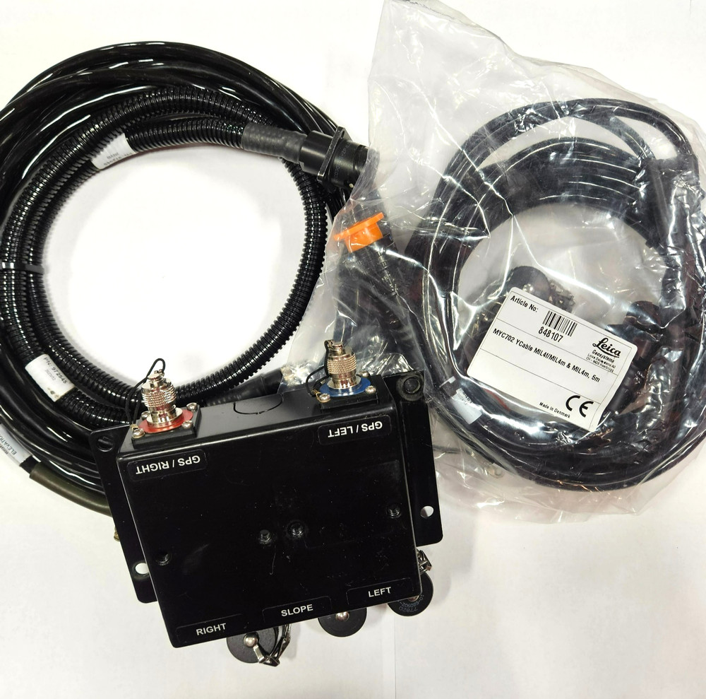 Leica MC Quick Disconnect w. Sensor Cables, Dozer/Grader, PN 818476