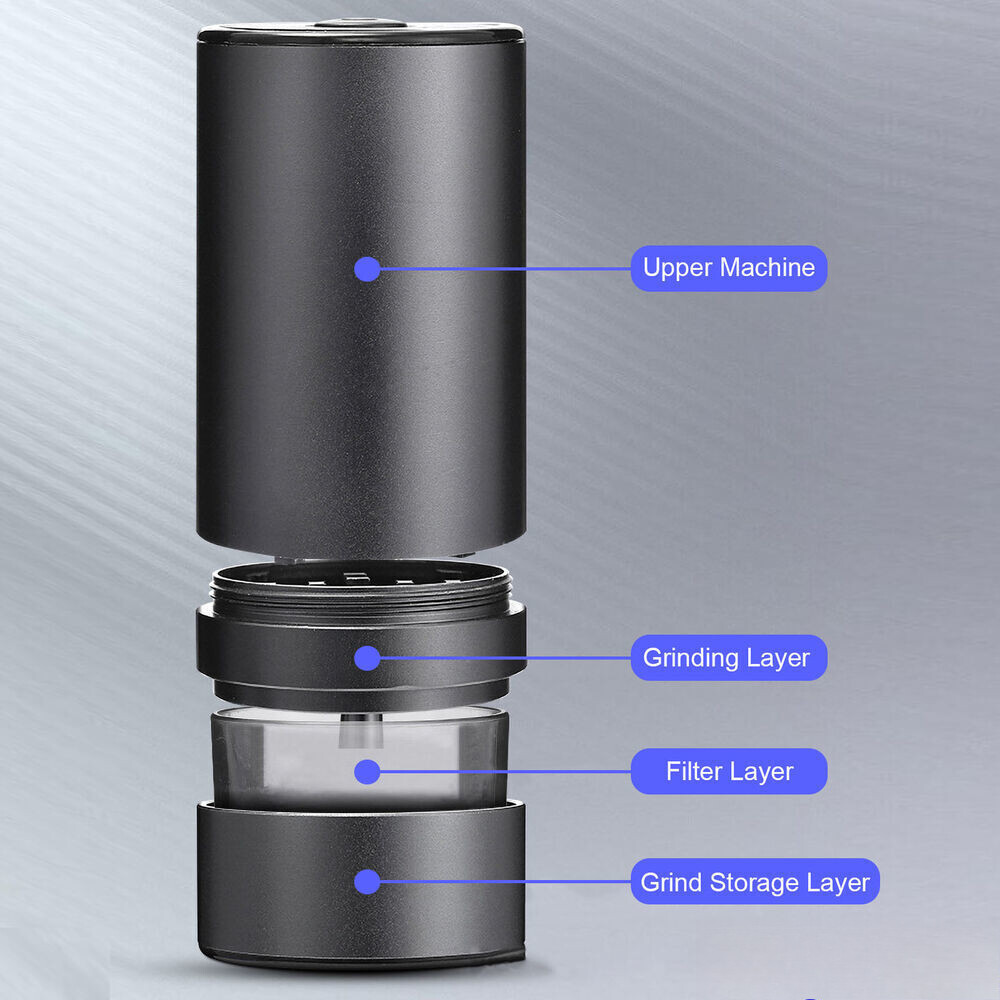Large Capacity Electric Herb Grinder - USB Rechargeable