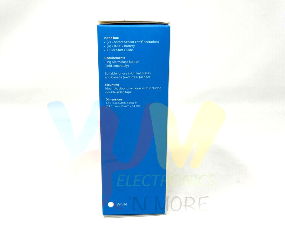 Ring Alarm Contact Sensor wireless Pack of 2