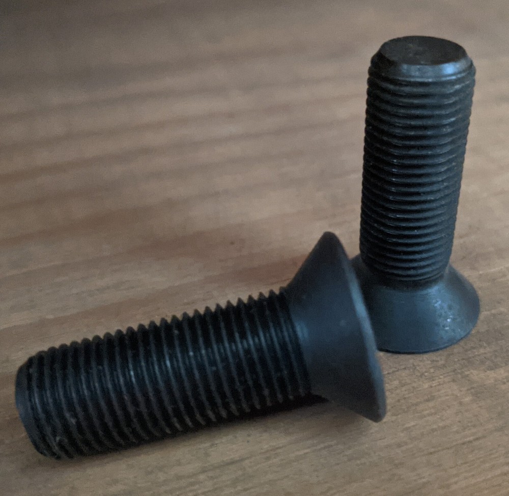 1/2-20 X 1-1/2" FLAT HEAD SOCKET SCREW 4 EACH