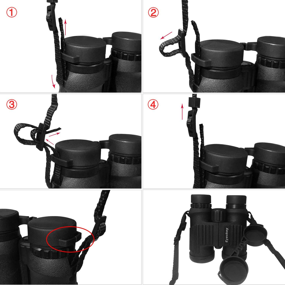 Binoculars Harness Light-Weight Breathable Comfortable Binocular Strap Harness -