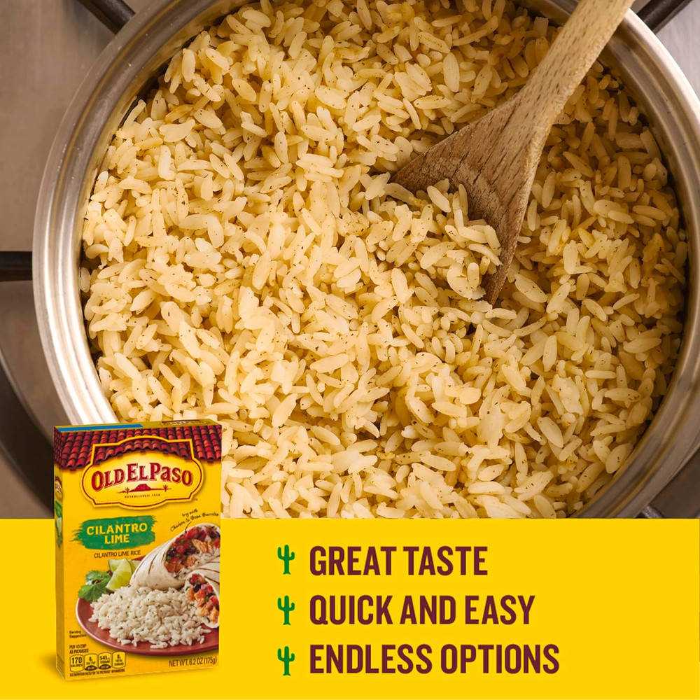 Cilantro Lime Seasoned Rice, Side Dish, 6.2 Oz