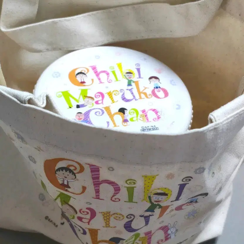 Chibi Maruko-chan Lunch Box Set with Bag Official