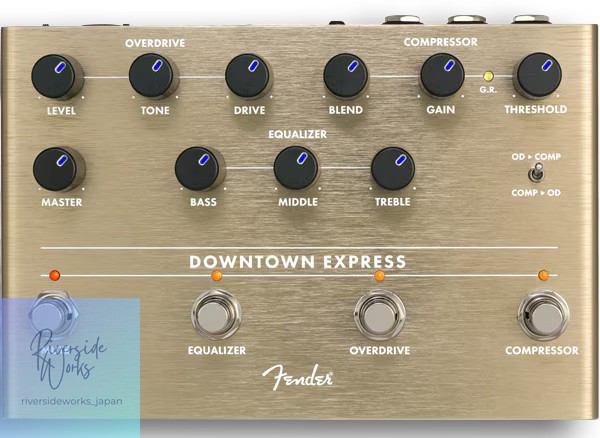 FENDER Downtown Express Bass Multi-Effect Pedal