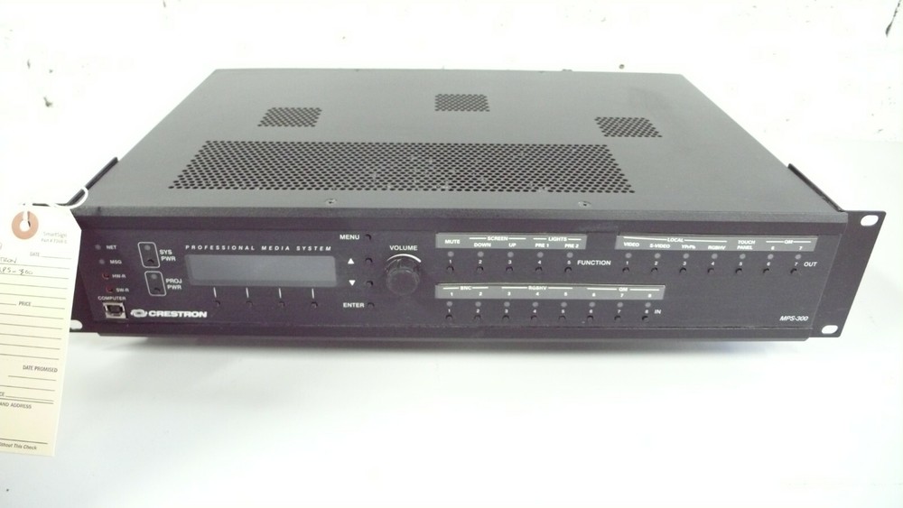 Crestron MPS-300 Multimedia Presentation System Rack Mount