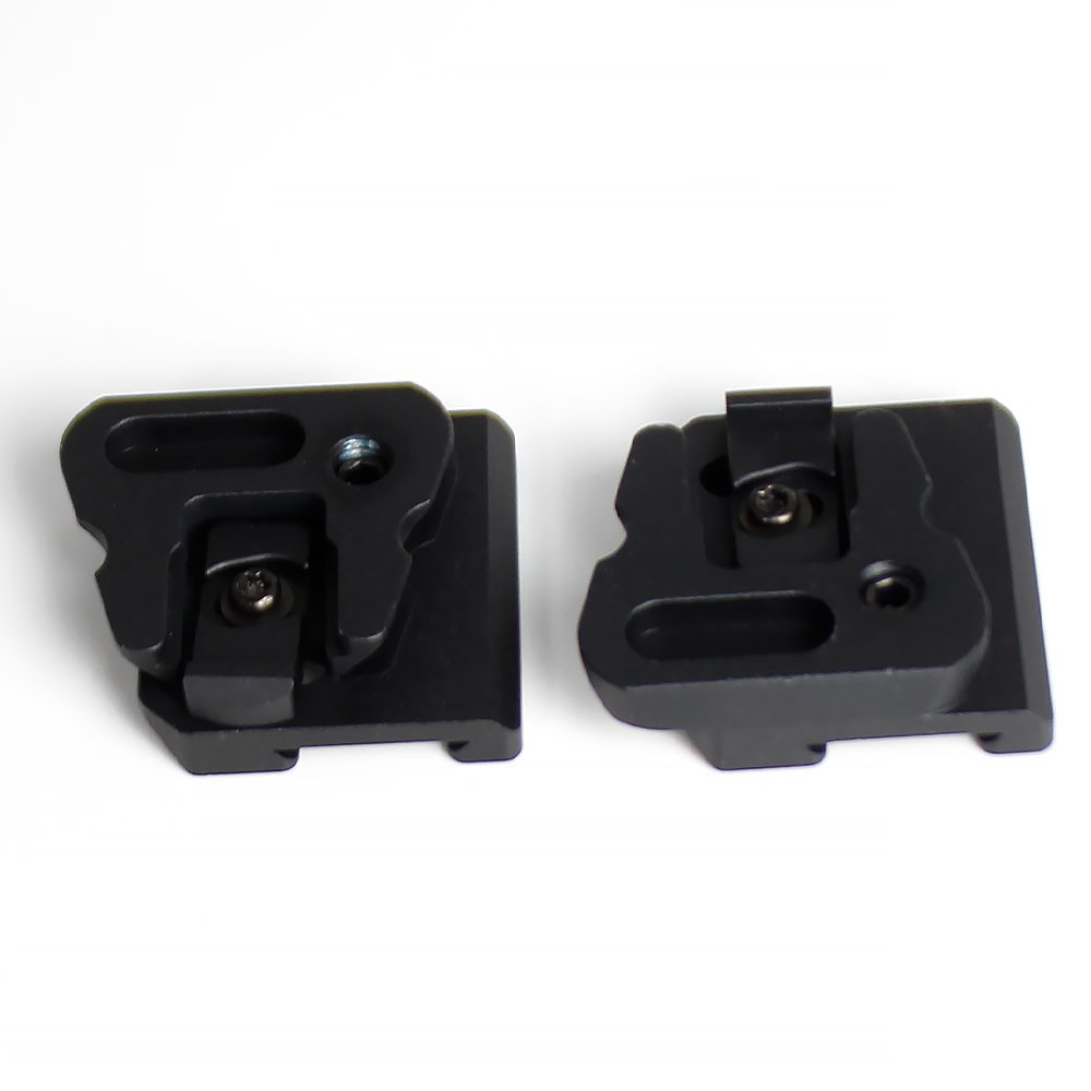 RQE Dual Bridge Mount Night Vision Monocular Conversion K-clip Adapter For Pvs14