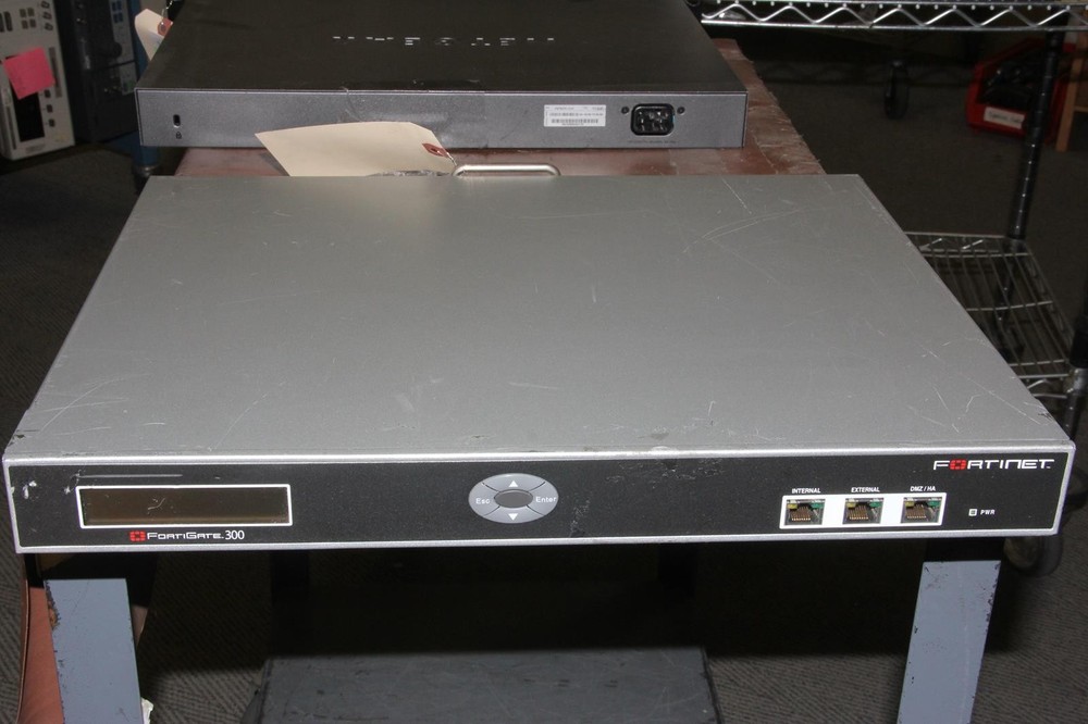 FORTINET FORTIGATE-300 Firewall "TESTED" Reset to Default
