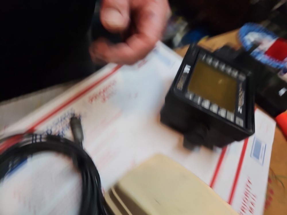 Vintage Eagle Z-9500 GPS Sonar Plot With Antenna