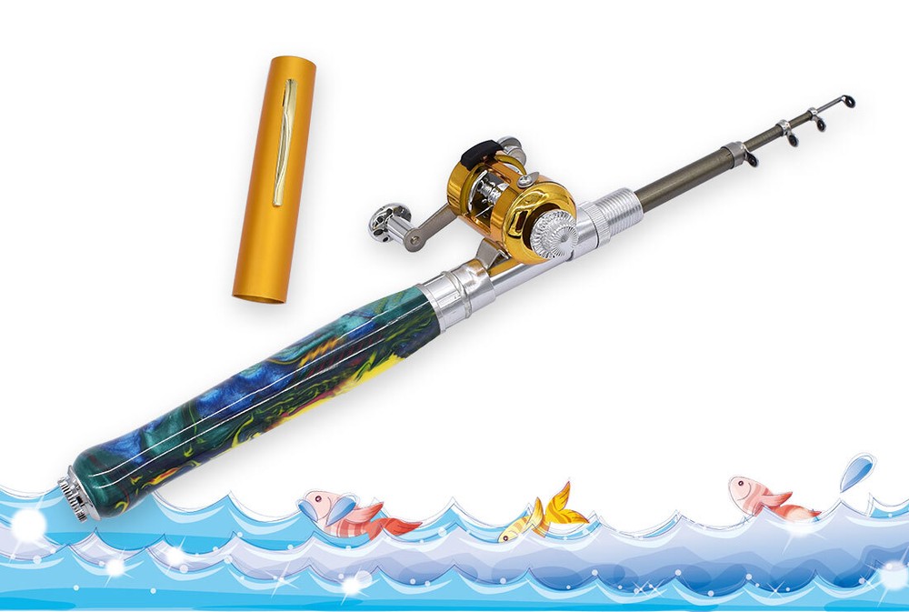 Fishing pole and reel turning kit