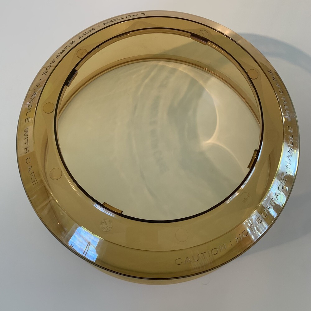 Nuwave Pro Plus Oven Yellow Amber Dome 20602 REPLACEMENT PART ONLY EUC