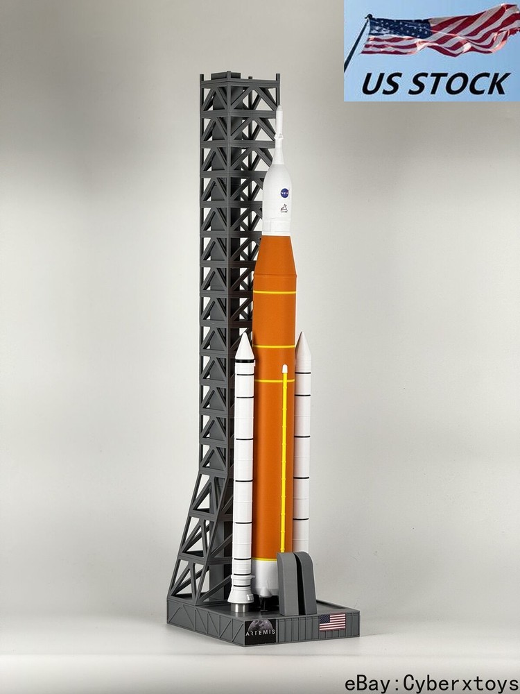 1:200 Scale NASA Artemis SLS Orion Launch Tower Set Rocket Model