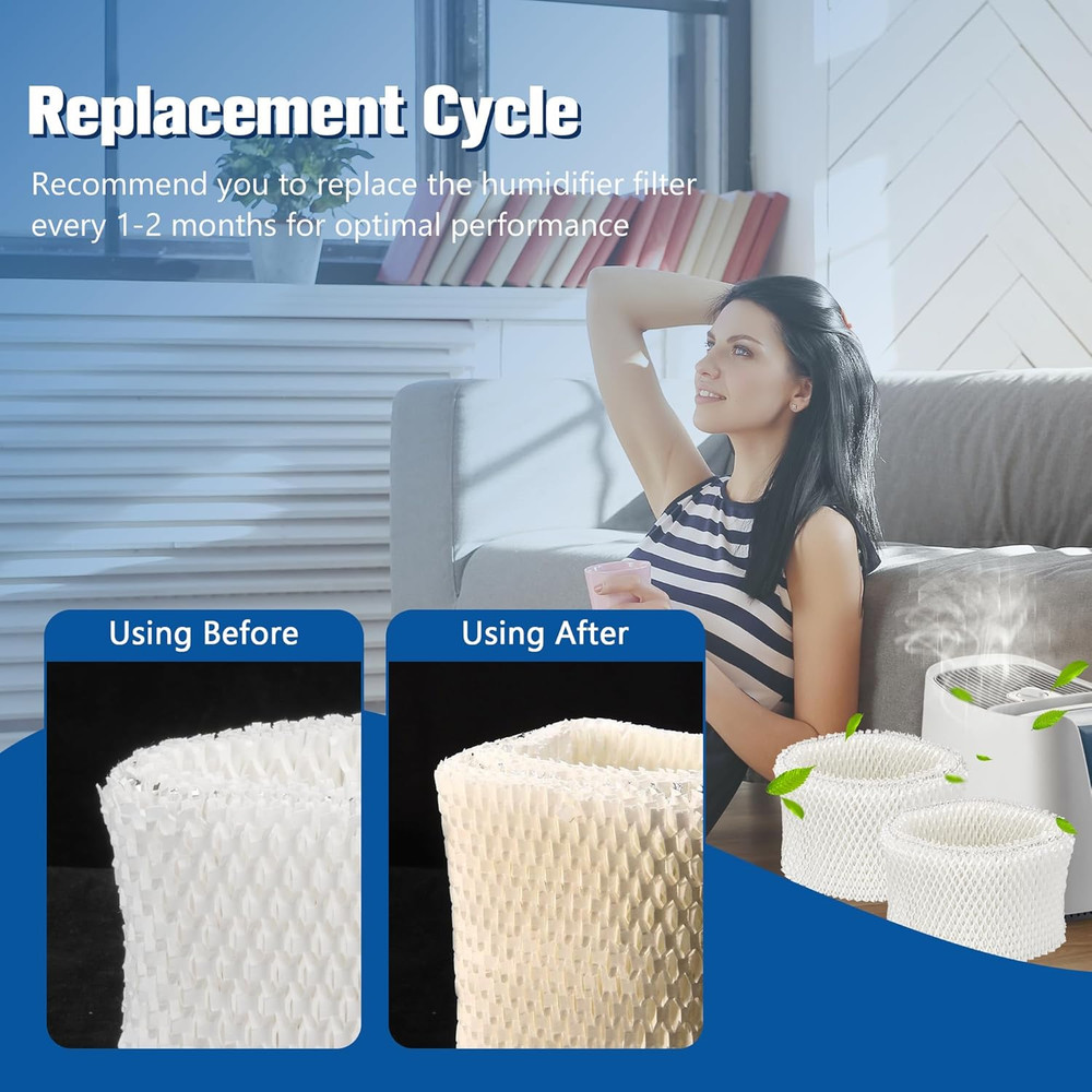 WF2 Humidifier Filter Replacement for Vicks Kaz Humidifier Starry Night Cool Mis
