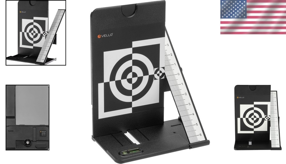Lens Calibration Tool with Tripod Mount - Essential for Accurate Photography
