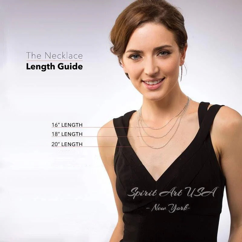 Super Tiny Black Heart Cubic Zirconia Necklace