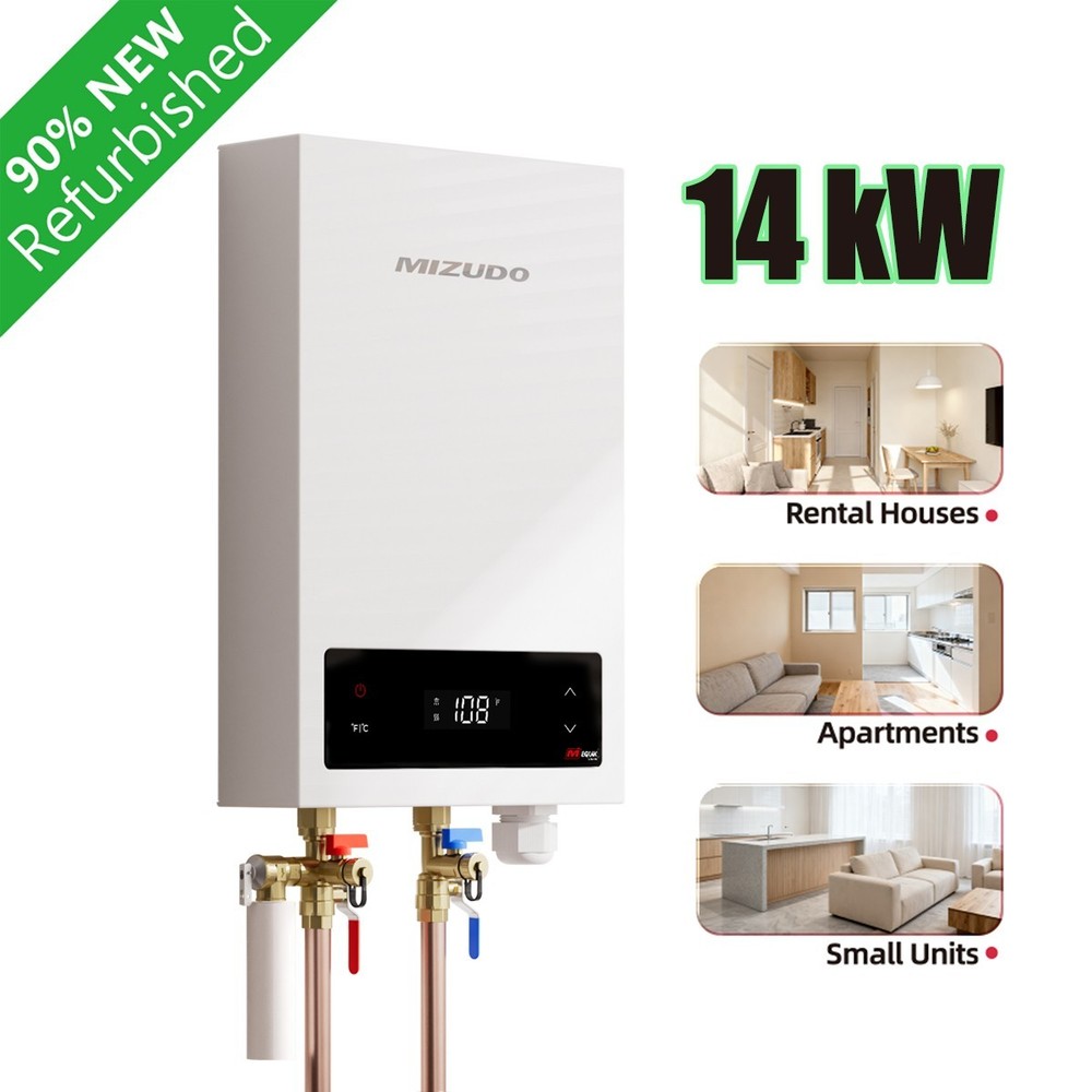 14kW Tankless Water Heater Electric 240V On Demand Instant Hot Water Heater
