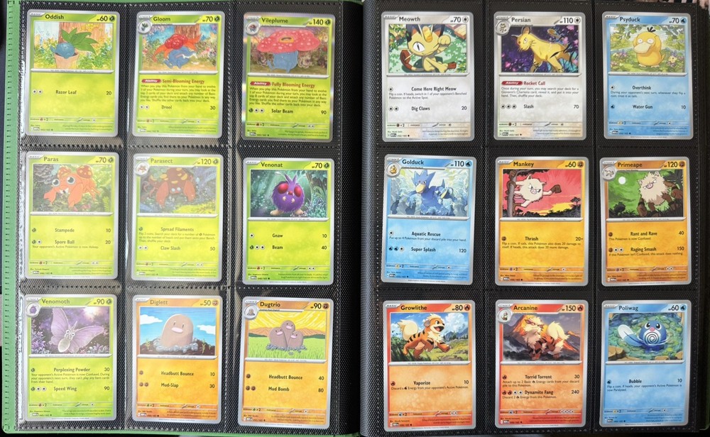 Pokemon SV 151 COMPLETE common/uncommon/rare/holo