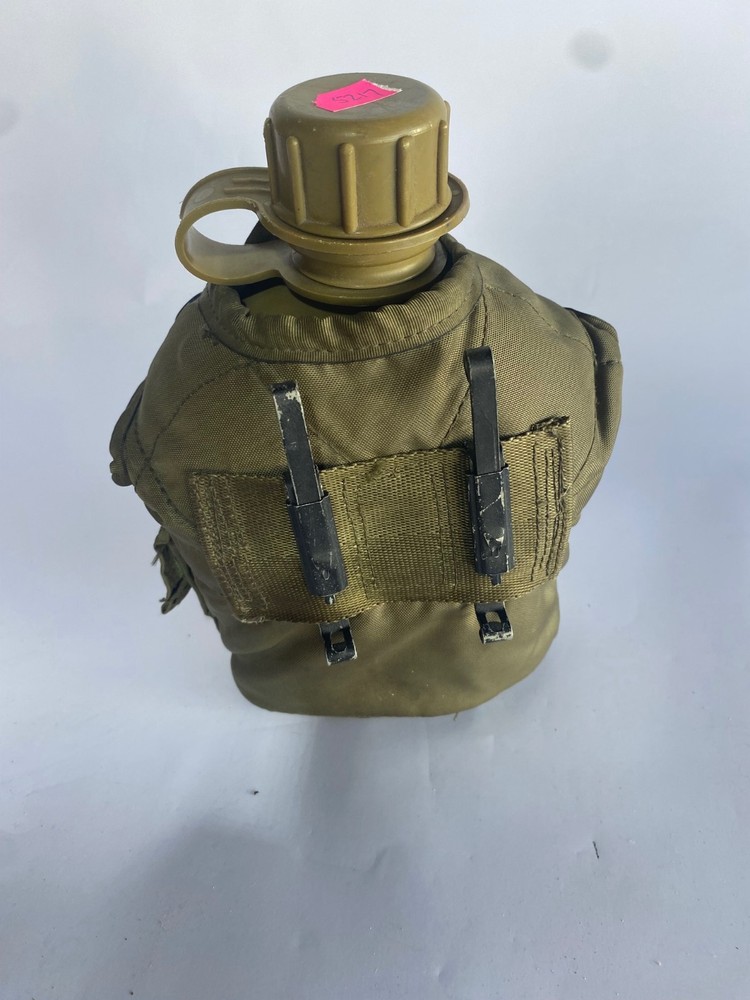 Military Plastic Canteen with Canvas Cover
