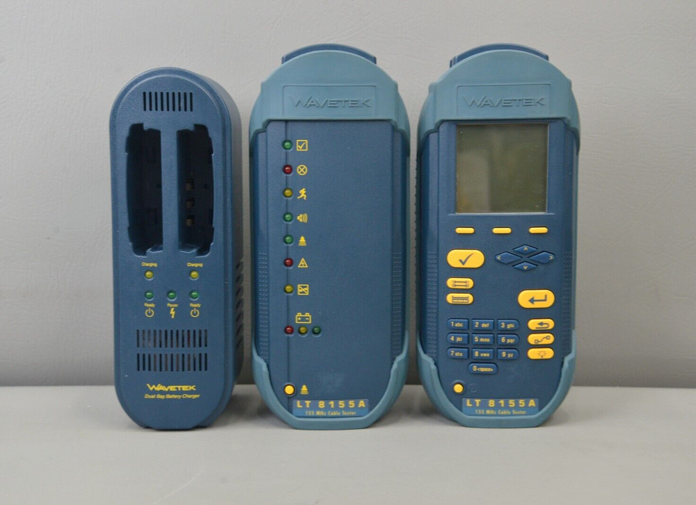 Wavetek LT8155A MHz Cable Tester with Case and Accessories